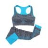 XVIA Gym Suits Sports for Women, Stretchable Breathable Cloth Set Exercise Yoga Wear for Girl (1Pair) (Multicolor - Image 2
