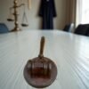 wooden gavel, Wooden Gavel - Classic Judge Hammer, Ideal for Courtroom, Office, Auctions, - Image 6