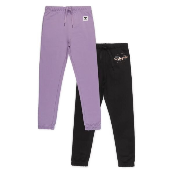 Alan Jones Clothing Girls Pack of 2 Joggers