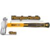 AK DIAMOND Ball Pein Hammer, 660g, Drop-forged hammerhead Heat treatment, 45# carbon steel, S... - Image 2