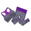 XVIA Gym Suits Sports for Women, Stretchable Breathable Cloth Set Exercise Yoga Wear for Girl (1Pair) (Multicolor - Image 4