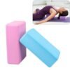ZDQTRA high Density eva Foam Yoga Blocks Set of 2,Non Toxic Anti Skid Yoga Brick Block for Improve Strength and Aid Balance and Flexibility for Women Yoga Accessories Equipment(Multicolour) - Image 2
