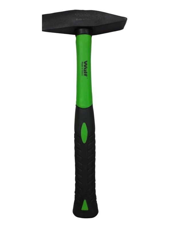 WULF Heavy Duty Hammer with Shockproof Fiberglass Handle (500 gms Chipping Hammer)