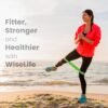 Wiselife Professional Latex Resistance Mini Band - (Set of 3) | 48x4 inch |100% Natural Latex Resistance Band | for Warm-Up, Stretching,Cardio,Home Fitness,Exercise,Gym Workout, Physiotherapy & Yoga - Image 7