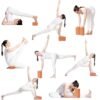 ZDQTRA high Density eva Foam Yoga Blocks Set of 2,Non Toxic Anti Skid Yoga Brick Block for Improve Strength and Aid Balance and Flexibility for Women Yoga Accessories Equipment(Multicolour) - Image 6