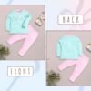 BABY GO DESIGNER SWEATSHIRT & SWEATPANT COMBO ... - Image 2