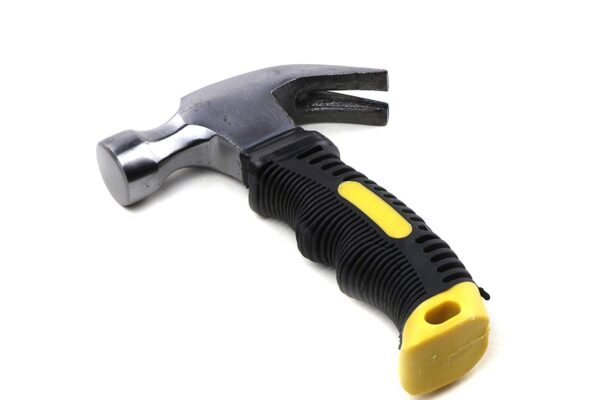 Swabs® Multi Utility Stainless Steel Handle Claw Hammer with 250 gm Head, Rubber Grip and Sho...