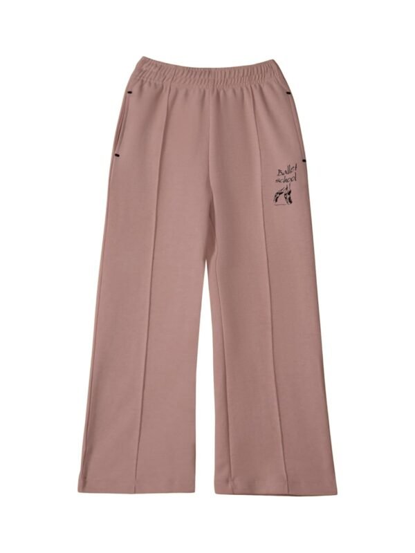 Alan Jones Clothing Solid Girls Wide Legs Trac...