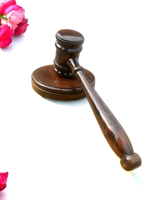 wooden gavel, Wooden Gavel - Classic Judge Hammer, Ideal for Courtroom, Office, Auctions,