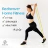 WiseLife Resistance Power Band, Pull Up Bands, Pull Up Assistance Bands, Workout Bands, Exercise Bands, Resistance Bands for Legs, Working Out, Muscle Training, Pull Up Assist Upto 7 Kg (Yellow) - Image 2