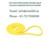 WiseLife Resistance Power Band, Pull Up Bands, Pull Up Assistance Bands, Workout Bands, Exercise Bands, Resistance Bands for Legs, Working Out, Muscle Training, Pull Up Assist Upto 7 Kg (Yellow) - Image 7