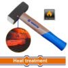 WADFOW Stoning Hammer, 2000g Drop-Forged Hammerhead Heat Treatment Carbon Steel - Image 4
