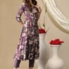 ANNI DESIGNER Women Rayon Blend Kurta & Pant - Image 4