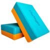 Yoga Blocks Set of 2 and Belt High Density Foam Yoga Bricks Pack of 2 for Stretching, Balancing Yoga Bricks, Yoga Block Premium Yoga Accessories for Women & Men Yoga Equipment - Image 6