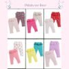 Baby Eli Cotton Baby Girls Leggings | Soft Cot... - Image 8