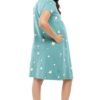 ZEYO Women's Cotton Night Dress Floral Printed... - Image 4