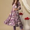 ANNI DESIGNER Women Rayon Blend Kurta & Pant - Image 3