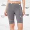 TRASA Women's Cotton Fashion Biker Workout Cyc... - Image 3