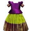 White Button Girls Polyester Blend Readymade L... - Image 2