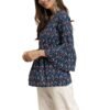 Yash Gallery Women's Rayon Floral Printed Shor... - Image 3