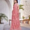 Yashika Women's Elegant Chiffon Saree with Blo... - Image 6