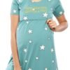 ZEYO Women's Cotton Night Dress Floral Printed... - Image 2