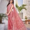 Yashika Women's Elegant Chiffon Saree with Blo... - Image 4