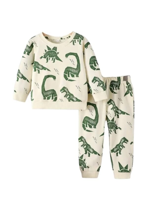 Thiya Boys Printed Cotton Blend Casual wear Co...