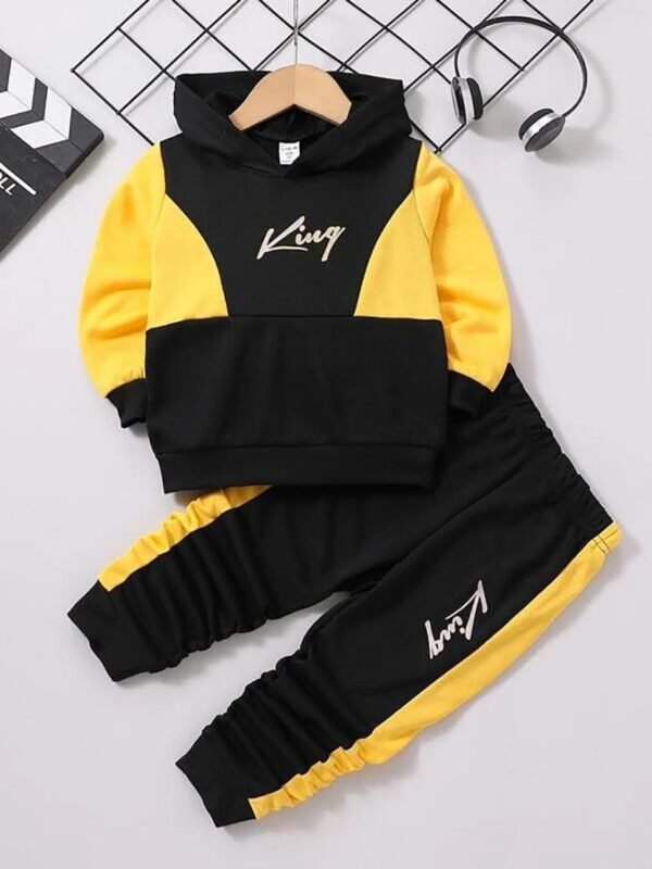 Baby Boys kids Hoodie T-shirt pant set boy clo...