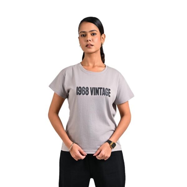 1968 Vintage Women's Round Neck Classic T-Shir...