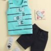 Bumchums Boys Sleeveless Round Neck T-Shirt an... - Image 5