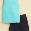 Bumchums Boys Sleeveless Round Neck T-Shirt an... - Image 4