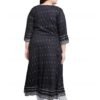 Yash Gallery Women's Rayon Geometric Printed A... - Image 4