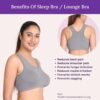 Adira | Plus Size Bras for Sleeping Women | He... - Image 4