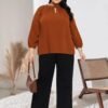 wild U Women Plus Size Top | Premium Crepe | R... - Image 2