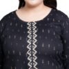 Yash Gallery Women's Rayon Geometric Printed A... - Image 5