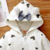 BRANDONN Kids Baby Cotton Fleece Jumpsuit Romp... - Image 3