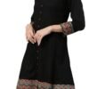 Yash Gallery Women's Rayon & Cotton Cambric Zi... - Image 2