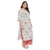 Tissu Plus Size Women's Multicolored Floral Pr... - Image 3