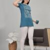 9shines Label Cotton Plus Size Long T-Shirt Tu... - Image 8