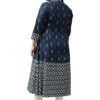Yash Gallery Women's Cotton Ikat Printed A-Lin... - Image 4