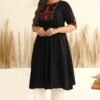 XL LOVE - By Janasya Women's Plus Size Black R... - Image 2