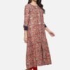 Yash Gallery Women's Kalamkari Print Cotton An... - Image 2