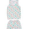 Baby Boy and Baby Girl's Cartoon Print Sleevel... - Image 8