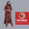 Yash Gallery Women's Rayon Floral Printed Anar... - Image 2