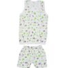 Baby Boy and Baby Girl's Cartoon Print Sleevel... - Image 6