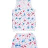Baby Boy and Baby Girl's Cartoon Print Sleevel... - Image 5