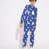 Todzoos Blue Poly-Cotton Printed Round Neck Co... - Image 5