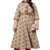Yash Gallery Women's Cotton Floral Printed Ana... - Image 2