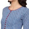 Yash Gallery Women's Rayon Round Neck Geometri... - Image 5